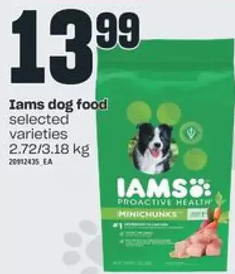 Independent Grocer Iams dog food offer