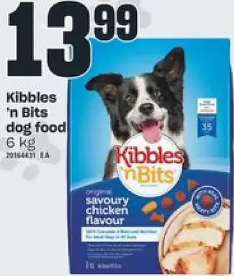 Independent Grocer Kibbles 'n bits dog food offer