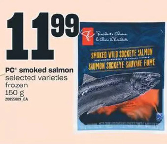 Independent Grocer Pc smoked salmon offer