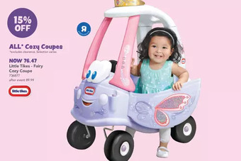 Toys R us Little tikes - fairy cozy coupe - r exclusive offer