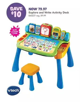 Toys R us Vtech explore and write activity desk - english edition offer