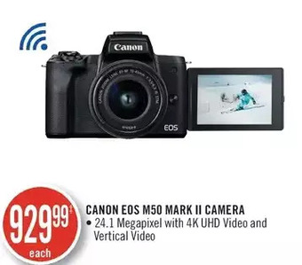 Shoppers Drug Mart Canon eos m50 mark ii camera offer