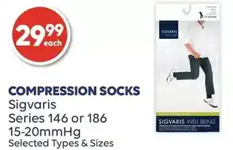 Shoppers Drug Mart Compression socks sigvaris series 146 or 186 offer
