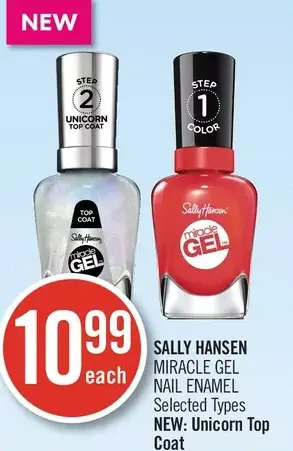 Shoppers Drug Mart Sally hansen miracle gel nail enamel offer