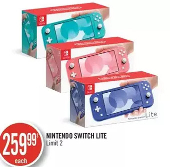Shoppers Drug Mart Nintendo switch lite offer