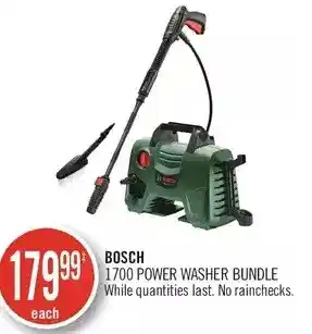Shoppers Drug Mart Bosch 1700 power washer bundle offer