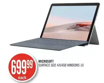 Shoppers Drug Mart Microsoft surface go2 4/64gb windows 10 offer