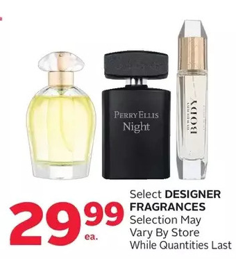Rexall Designer fragrances offer