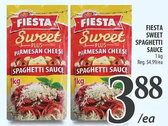 Al Premium Food Mart Fiesta sweet spaghetti sauce offer