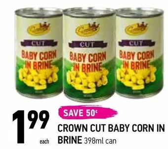 Coppa's Fresh Market Crown cut baby corn in brine offer