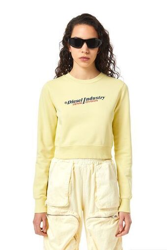 Diesel Sweatshirt with puff logo offer