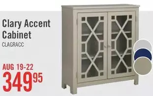 The Brick Clary accent cabinet - grey offer