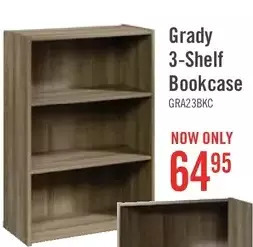 The Brick Grady 3-shelf bookcase offer