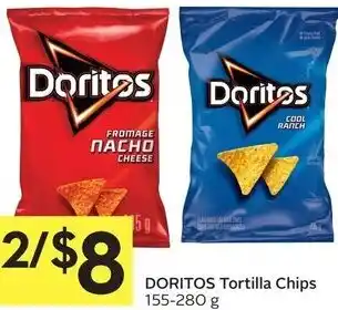 IGA Doritos Tortilla Chips 155-280g offer