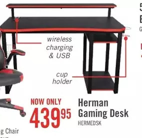 The Brick Herman gaming desk offer