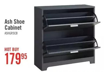 The Brick Ash shoe cabinet offer