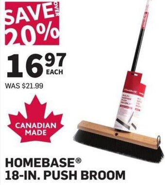 Co-op Homebase 18-In. Push Broom offer