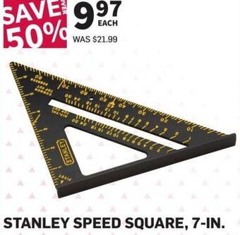 Co-op Stanley Speed Square, 7-In offer
