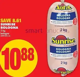 No Frills Sunrise Bologna 2Kg offer