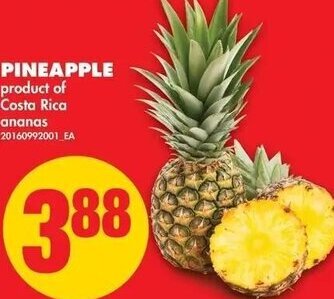 No Frills Pineapple offer