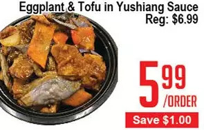 Skyland Foodmart Eggplant & tofu in yushiang sauce offer
