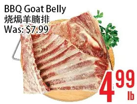 Bestco Food Mart Bbq goat belly offer