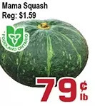 Top Food Supermarket Mama squash offer