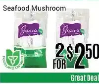 Nations Fresh Foods Seafood mushroom offer
