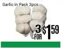 Nations Fresh Foods Garlic in pack offer