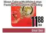 Nations Fresh Foods Moon cake with white lotus paste and double-y olks offer