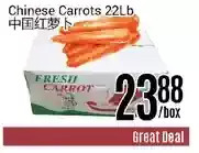 Nations Fresh Foods Chinese carrots offer