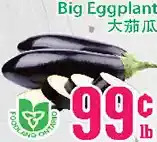 Grant's Foodmart Big eggplant offer