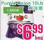 Grant's Foodmart Purple onion offer