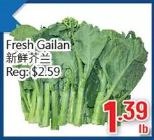 Hong Tai Supermarket Fresh gailan offer