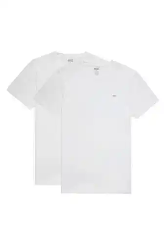 Diesel Two-pack of t-shirts with logo print offer