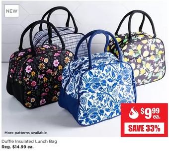 Kitchen Stuff Plus Duffle insulated lunch bag offer