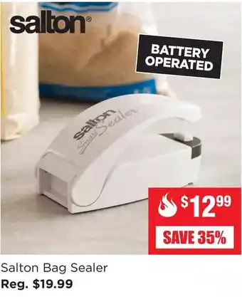 Kitchen Stuff Plus Salton bag sealer offer