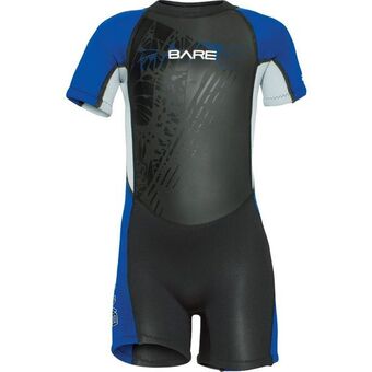 Bare kids' 2mm tadpole shorty wetsuit