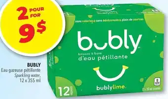 Familiprix Bubly 12 x 355ml offer