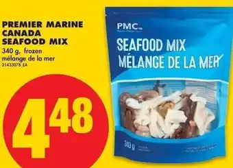 No Frills Premier Marine Canada Seafood Mix 340g offer