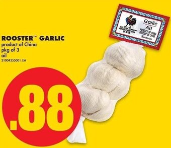 No Frills Rooster Garlic offer