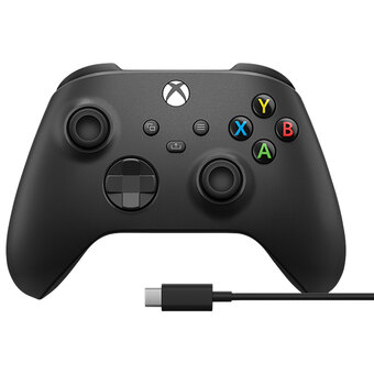 Best Buy Xbox wireless controller (2020) with usb-c cable - carbon black offer