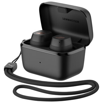 Best Buy Sennheiser sport true in-ear sound isolating truly wireless headphones - black offer