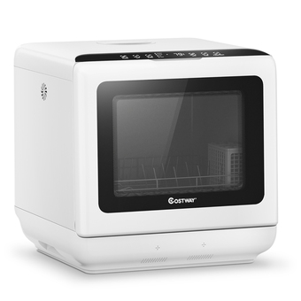 Best Buy Costway countertop dishwasher air drying 5 programs with 1.3-gallon built-in water tank offer
