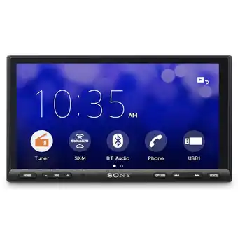 Best Buy Sony xav-ax3200 6.95"(17.6cm) media receiver with carplay/ android auto/ weblink cast (does not play discs) offer