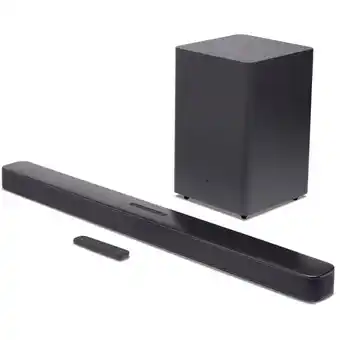 The Brick Jbl bar deep bass 2.1 soundbar and wireless subwoofer offer