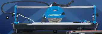 Canadian Tire Mastercraft 7" sliding wet tile saw offer