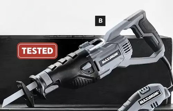 Canadian Tire Maximum 11a reciprocating saw offer