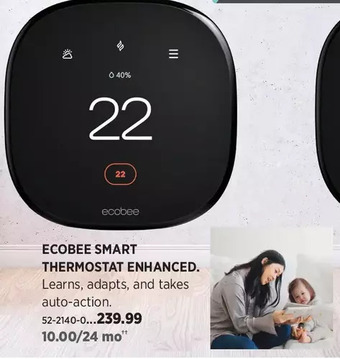 Canadian Tire Ecobee smart thermostat enhanced offer