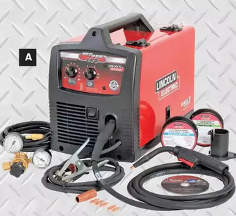 Canadian Tire Lincoln electric mig-pak 140 wire feed welder offer